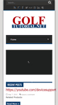 Mobile Screenshot of golftutorial.net